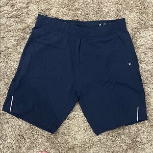 Kenneth Cole Navy Men's Flat Front Shorts